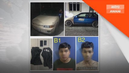 Jenayah | Rompak pistol, tiga ditahan polis