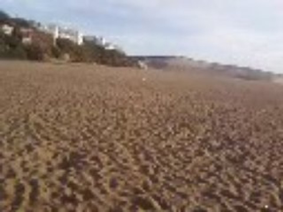 plage moulay bousselham le 16/3/08 au couché du soleil.