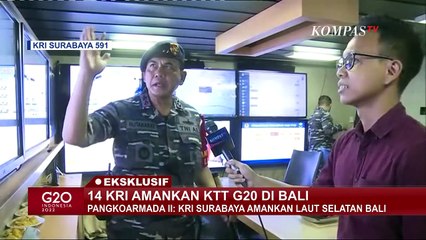 Dukung Pengamanan G20 di Bali, KRI Surabaya Punya Ruang Komunikasi Pantau Gerak Kapal!