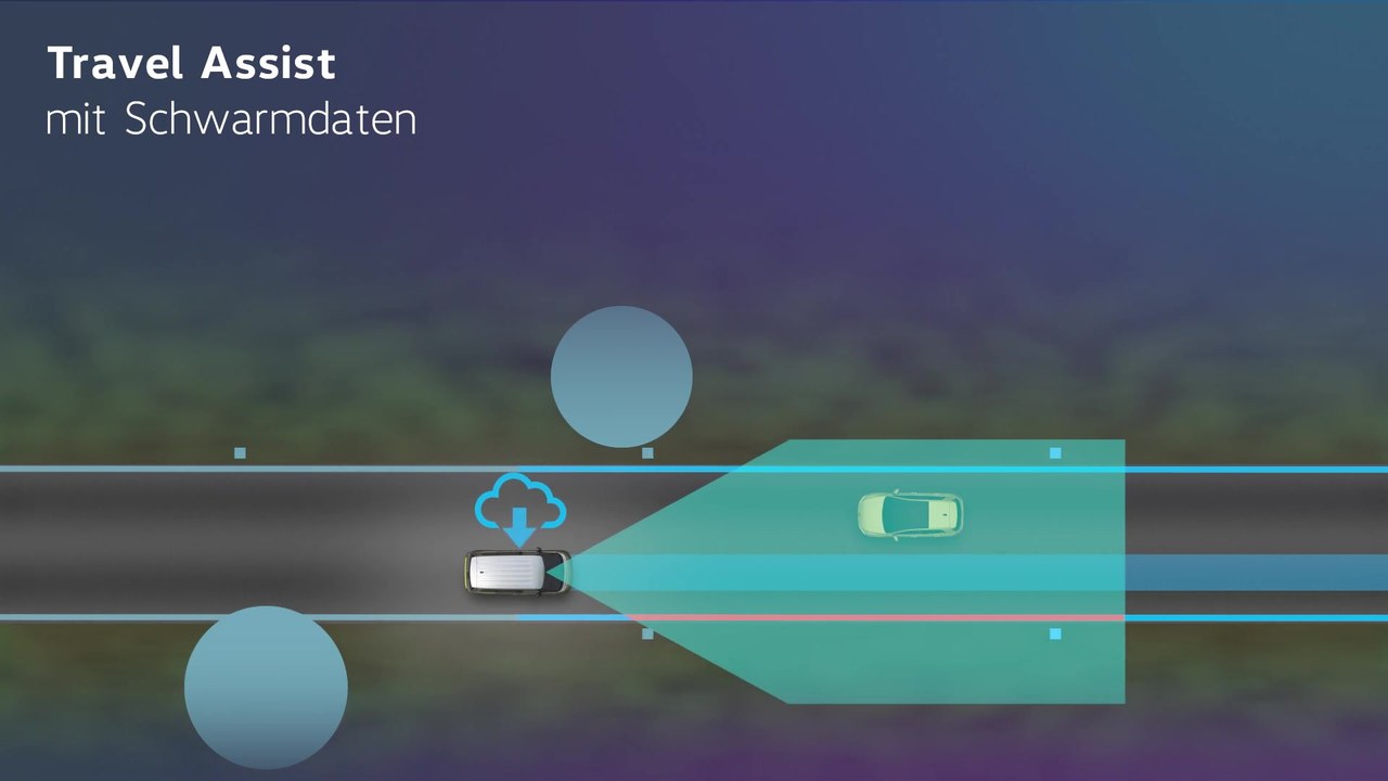 Volkswagen Travel Assist mit Schwarmdaten