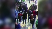 Taksim'deki saldırının şüphelisinin kaçtığı anlar ortaya çıktı