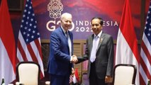 Biden y Widodo se reúnen para hablar de energías renovables y pandemias