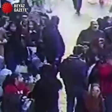 Taksim'de bomba bırakan kadın teröristin kaçış anı kamerada