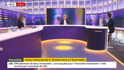 Affaire Adrien Quatennens : le député LFI ne peut pas "revenir" à l'Assemblée nationale "comme si c'était oublié", déclare Fabien Roussel