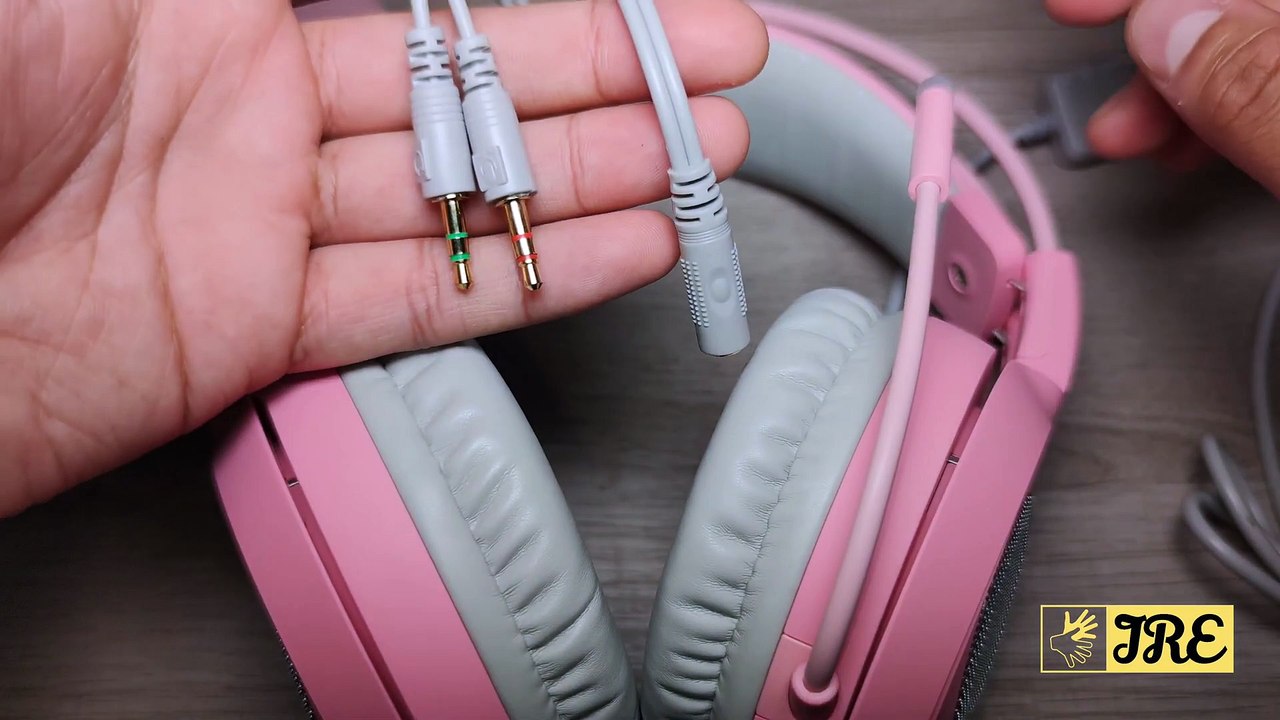 Stincoo G951S Pink Gaming Headset (Review) video Dailymotion