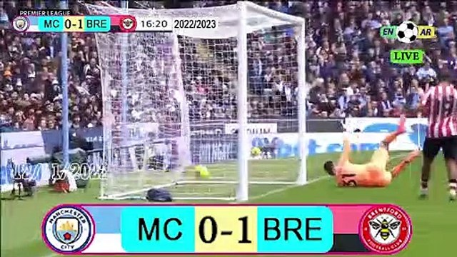 ManCity 1-2 Brentford / برينتفورد 2- 1 مان سيتي / English Premier League 2022 / 2023 الدوري الإنجليزي الممتاز