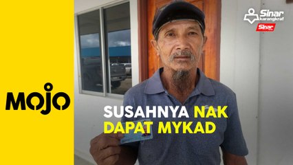 Dapat Mykad selepas 51 tahun