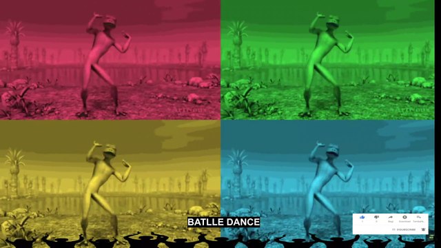 Alien dance VS Funny alien VS Dame tu cosita VS Funny alien dance VS Green alien dance VS Dance frog