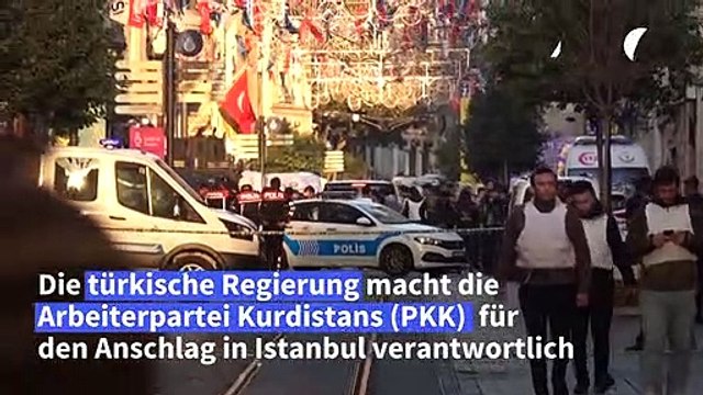 Türkische Regierung sieht PKK hinter Anschlag in Istanbul
