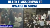 Gujarat Polls 2022: AIMIM leader Asaduddin Owaisi shown black flags | Oneindia News *Elections