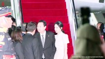 Korean President Yoon Suk-yeol Arrives in Bali to Attend the G20 Summit 2022