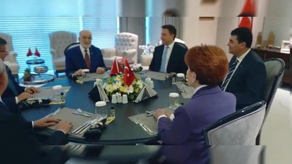 CHP'den 'Altılı Masa' Toplantısı Öncesi Videolu Mesaj: "Türkiye İçin Hemen Demokrasi"
