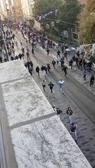 Taksimde Patlama Anı !