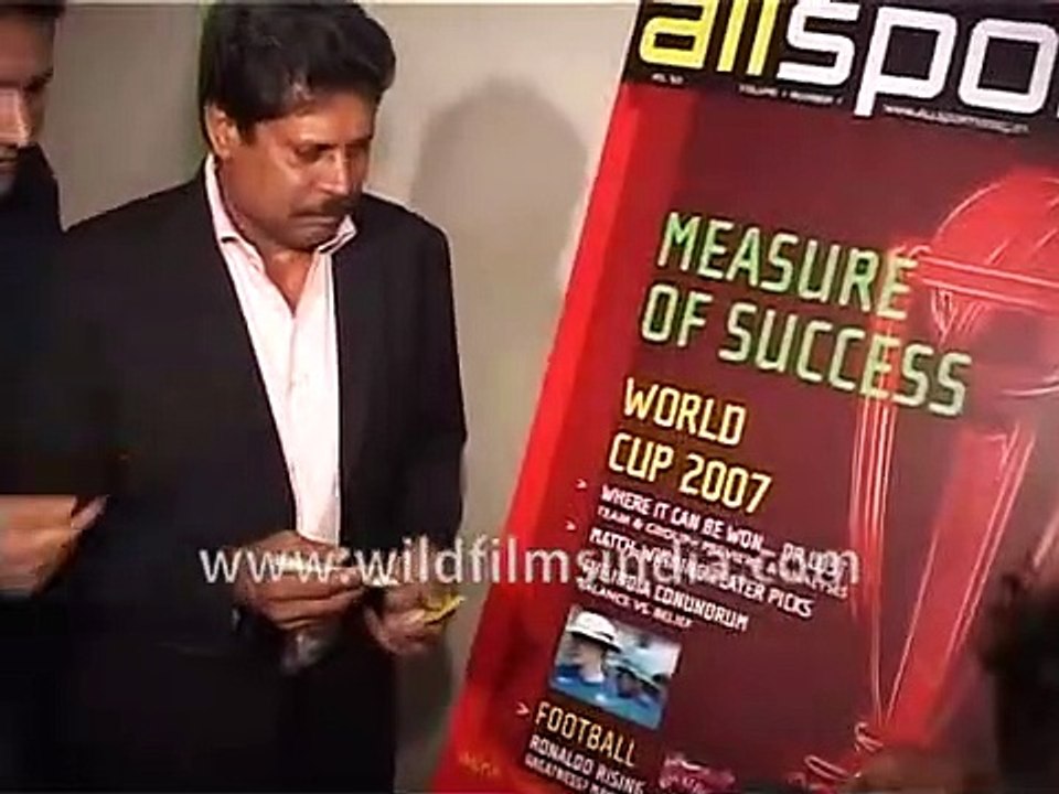 Kapil Dev swigs beer, inaugurates sports bar_ Cricketers earn more from endorsements than cricket
