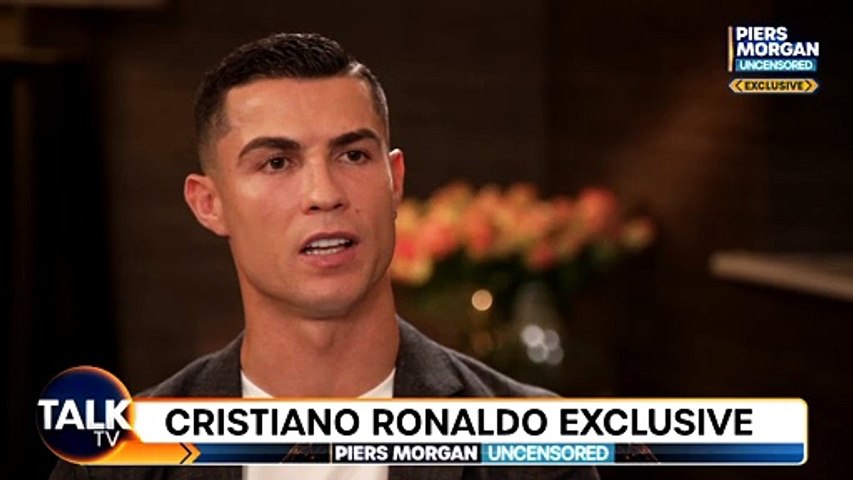 "I feel betrayed" - Cristiano Ronaldo hits out at Man Utd in explosive chat with Piers Morgan - TalkTV (clip)