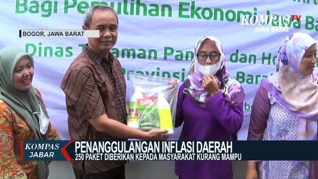 Warga Kurang Mampu Di Bogor Dapat Bantuan Benih