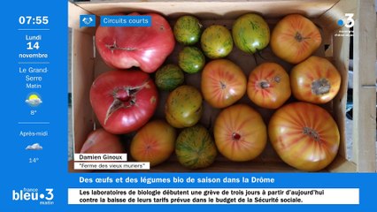 À Divajeu, La Ferme des vieux mûriers, des œufs et des légumes Bio et de saison