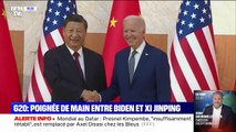 Les images de la poignée de mains entre Joe Biden et Xi Jinping au G20