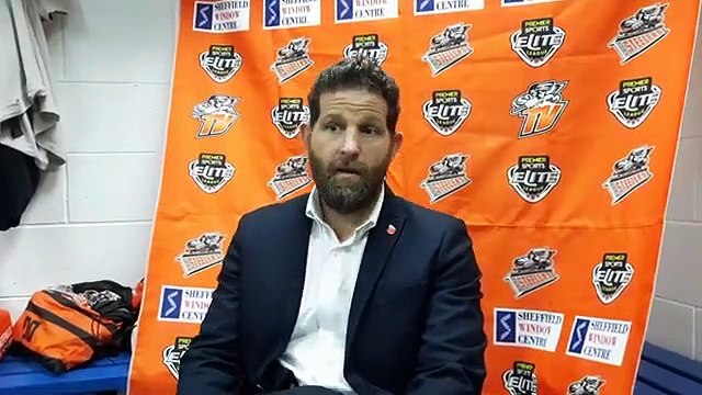 Sheffield Steelers coach Aaron Fox discusses the upcoming match against Belfast Giants