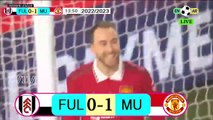 Fulham1-2 ManUnited /  مان يونايتد 2- 1 فولهام  / English Premier League 2022 / 2023  الدوري الإنجليزي الممتاز