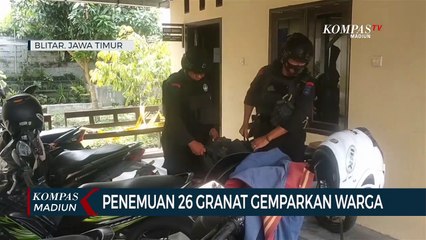 Penemuan 26 Granat Gemparkan Warga