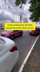 Estacionar à primeira do lado esquerdo