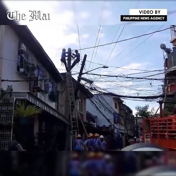New Power Lines in Bago Bantay