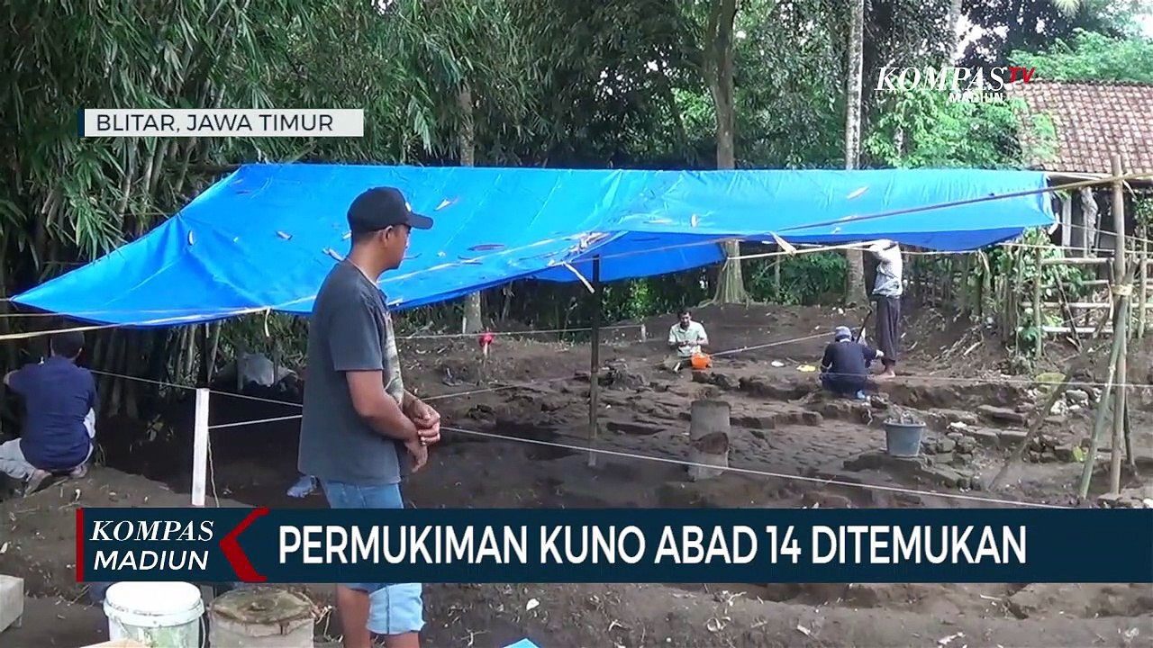 Permukiman Kuno Abad 14 Ditemukan