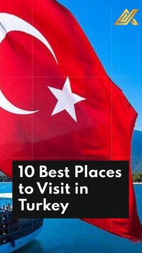 10 Best Places to Visit in Turkey #Shorts | Türkiye'de Gezilecek En İyi 10 Yer #Şort