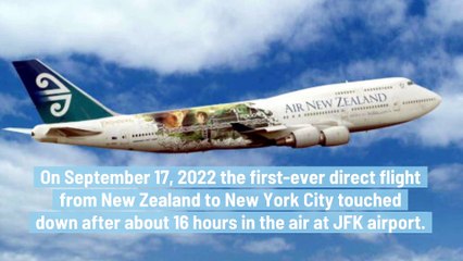 First-Ever Direct Flight Connects New York With New Zealand