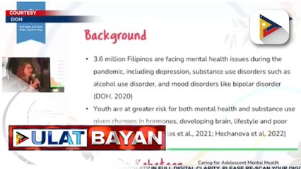 App na makatutulong sa mga kabataang lulong sa bisyo at may problema sa mental health, inilunsad ng DOH at USAID