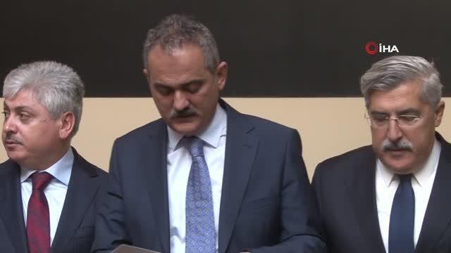 Bakan Özer: En güvenli ortamların eğitim ortamı olması gerekiyor