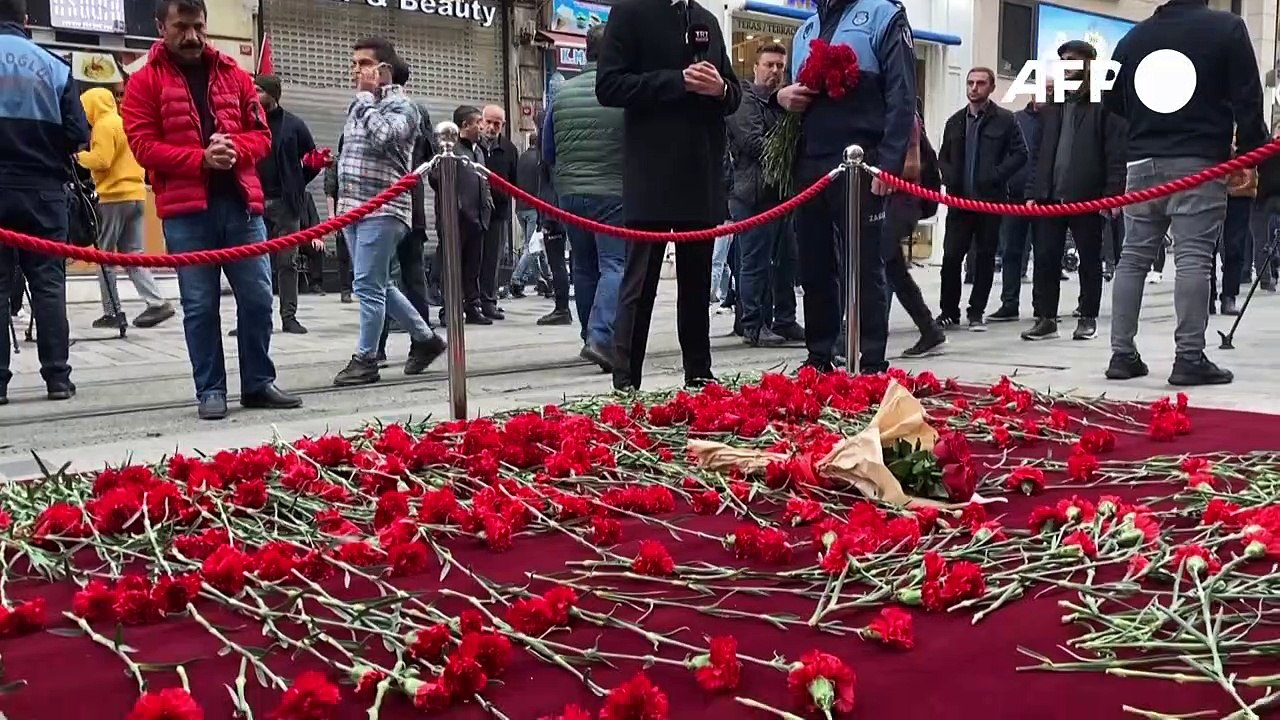 Anschlag in Istanbul: Bilder zeigen Festnahme der mutmaßlichen Täterin