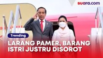 Jokowi Minta Rakyat Stop Pamer Hidup Mewah, Iriana Pakai Sandal Belasan Juta ke Luar Negeri