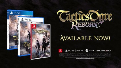 Tráiler de lanzamiento de Tactics Ogre Reborn