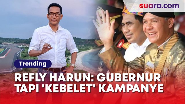 Jadi Gubernur tapi 'Kebelet' Kampanye, Refly Harun Minta Ganjar Mundur dari Jabatan