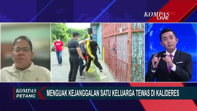 Kriminolog UI: Polisi Harus Ungkap Bukti Buku & Video Kasus Tewasnya Keluarga di Kalideres