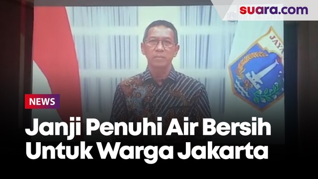 Pj Gubernur DKI Nyatakan Komitmen Penuhi Kebutuhan Air Bersih Untuk Warga Ibu Kota
