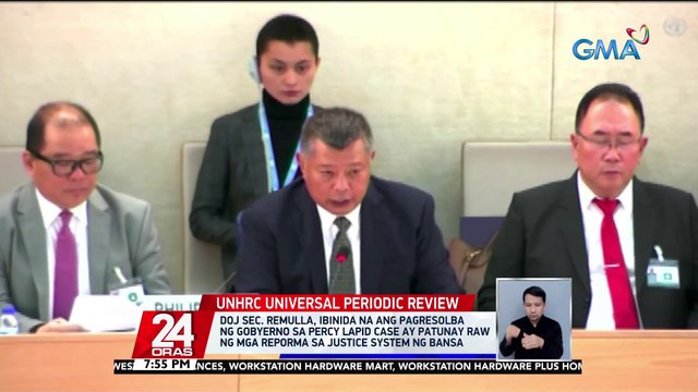 DOJ Sec. Remulla, ibinida na ang pagresolba ng gobyerno sa Percy Lapid case ay patunay raw ng mga reporma sa justice system ng bansa | 24 Oras