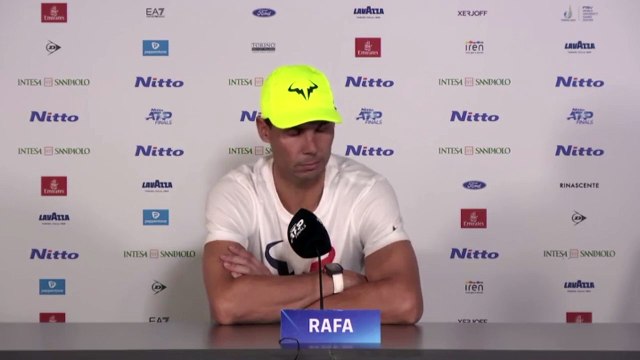 ATP - Nitto ATP Finals Turin 2022 - Rafael Nadal : It's not the ideal tournament to come back to and it's not the ideal time of the season to regain confidence