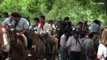 Día de la Tradición en San Antonio de Areco, una reunión de gauchos de toda Argentina