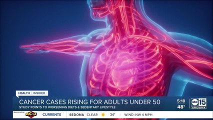 Cancer cases rising for adults under 50