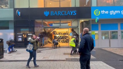 Birmingham headlines 14 November: Extinction Rebellion protestors stage demonstration in Birmingham