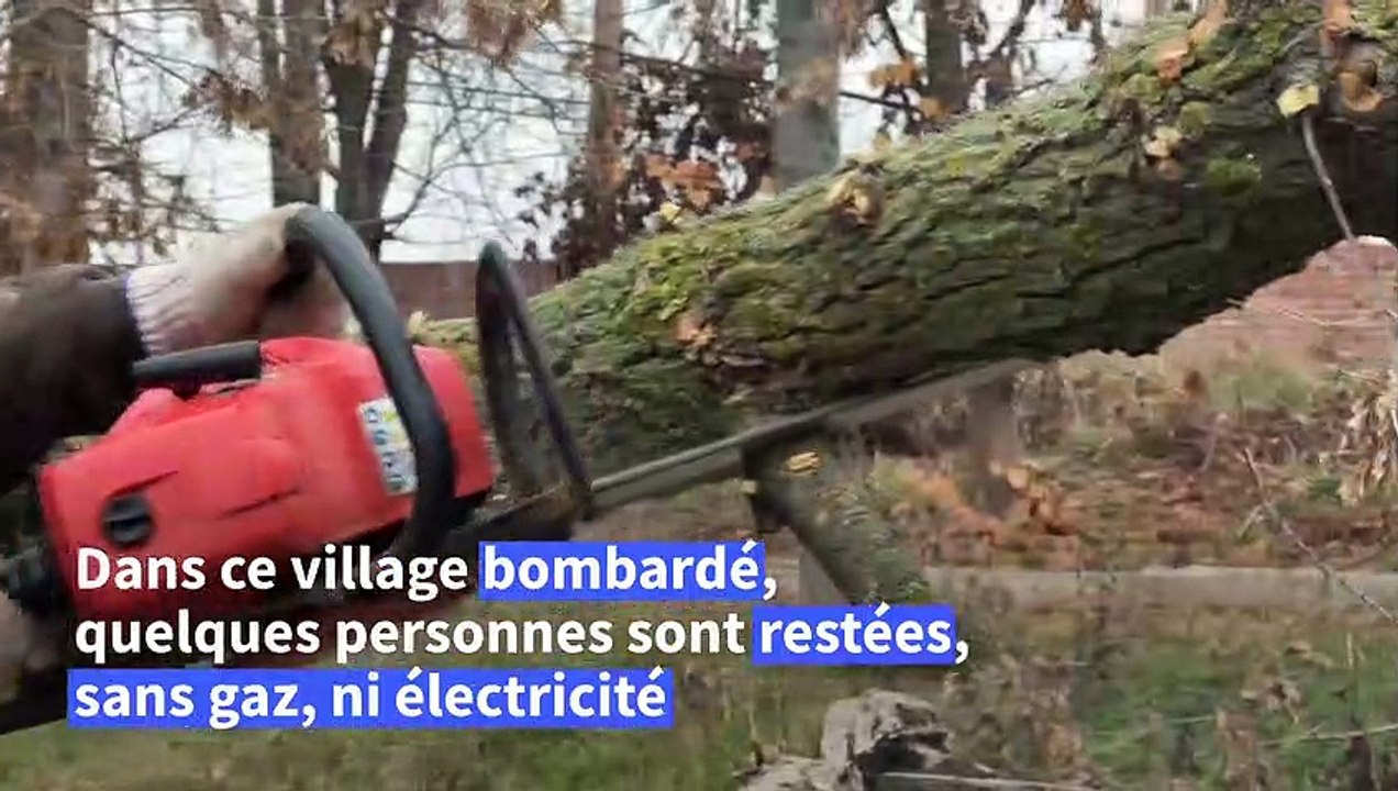 Est de l’Ukraine: la quête du bois pour "survivre" à l’hiver