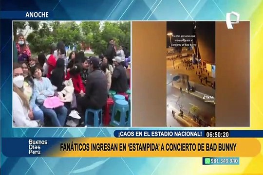 Bad Bunny en Lima: fans amanecieron en alrededores del estadio Nacional para el segundo concierto