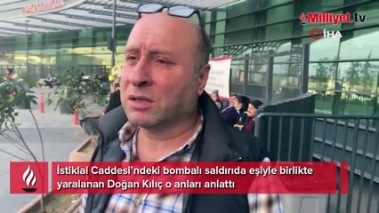 Download Video: İstiklal Caddesi’ndeki patlamada eşiyle yaralandı! Dehşet anlarını anlattı