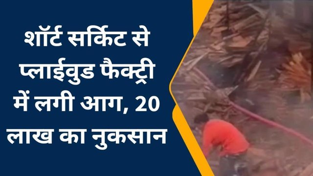 सुलतानपुर: शॉर्ट सर्किट से प्लाईवुड फैक्ट्री में लगी आग, लाखों का हुआ नुकसान, देखें पूरी खबर