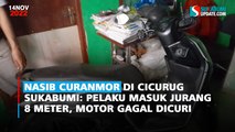 Nasib Curanmor di Cicurug Sukabumi: Pelaku Masuk Jurang 8 meter, Motor Gagal Dicuri