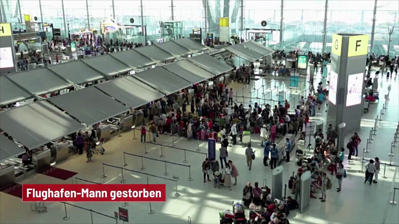 Flughafen-Mann gestorben