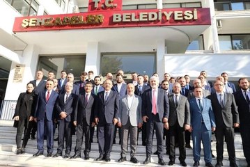 Özhaseki, Başkan Çelik'in hizmetlerinden övgüyle söz etti